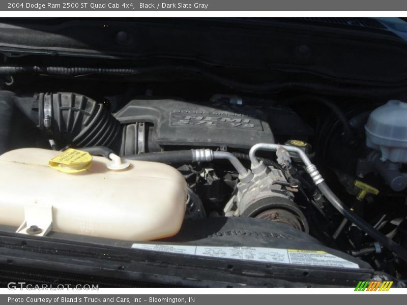 Black / Dark Slate Gray 2004 Dodge Ram 2500 ST Quad Cab 4x4