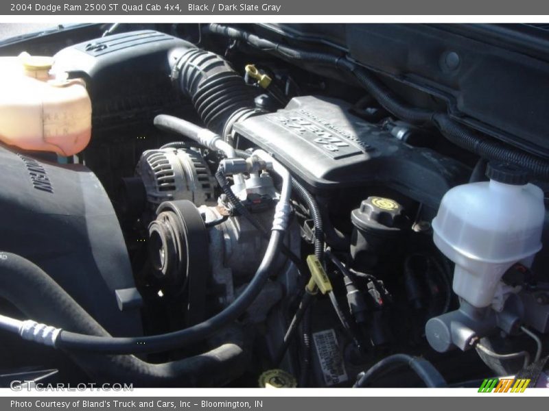 Black / Dark Slate Gray 2004 Dodge Ram 2500 ST Quad Cab 4x4
