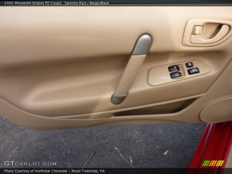 Saronno Red / Beige/Black 2002 Mitsubishi Eclipse RS Coupe