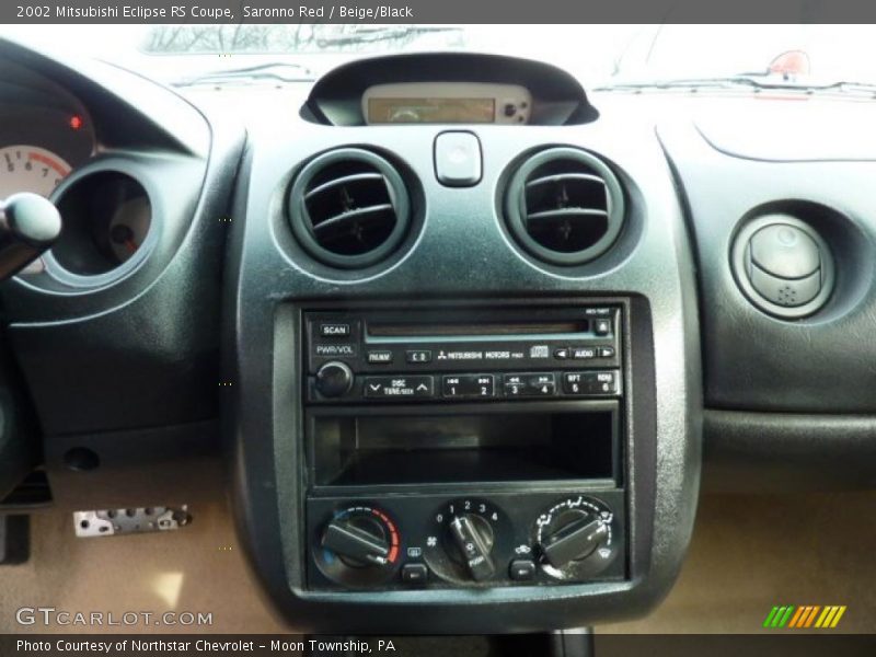 Saronno Red / Beige/Black 2002 Mitsubishi Eclipse RS Coupe