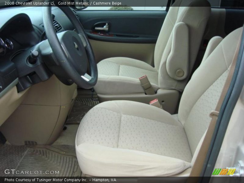  2008 Uplander LS Cashmere Beige Interior