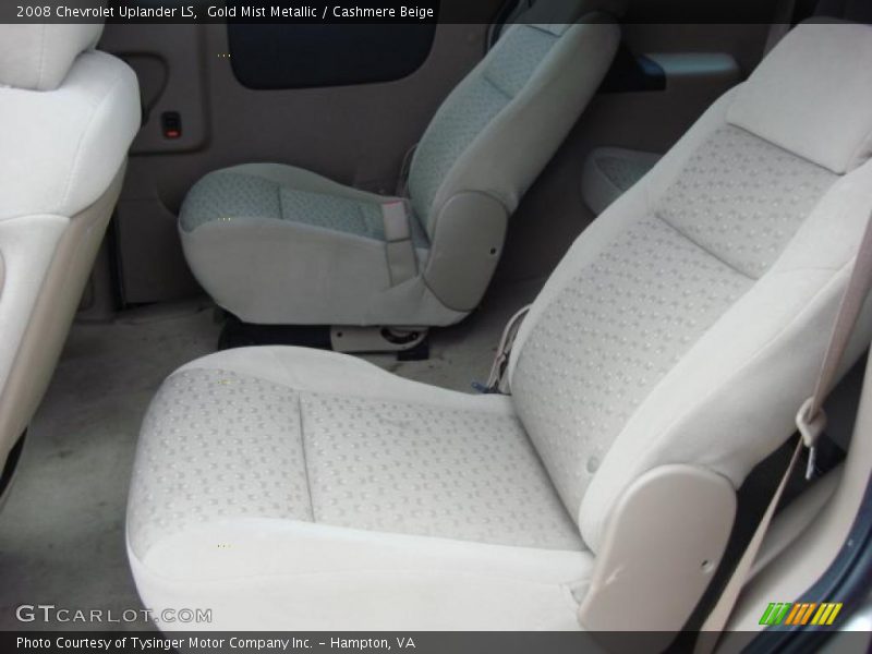  2008 Uplander LS Cashmere Beige Interior