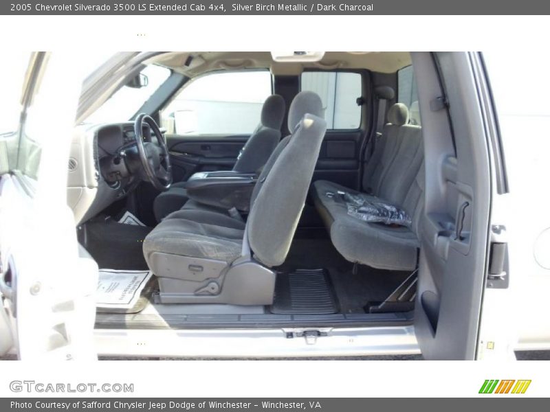  2005 Silverado 3500 LS Extended Cab 4x4 Dark Charcoal Interior