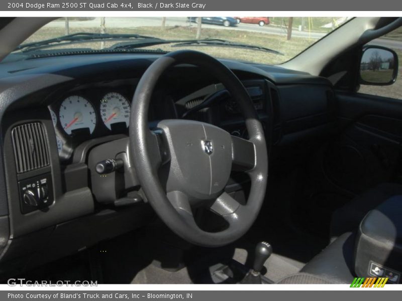 Black / Dark Slate Gray 2004 Dodge Ram 2500 ST Quad Cab 4x4