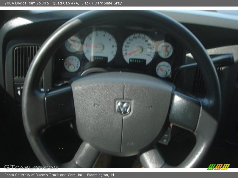 Black / Dark Slate Gray 2004 Dodge Ram 2500 ST Quad Cab 4x4