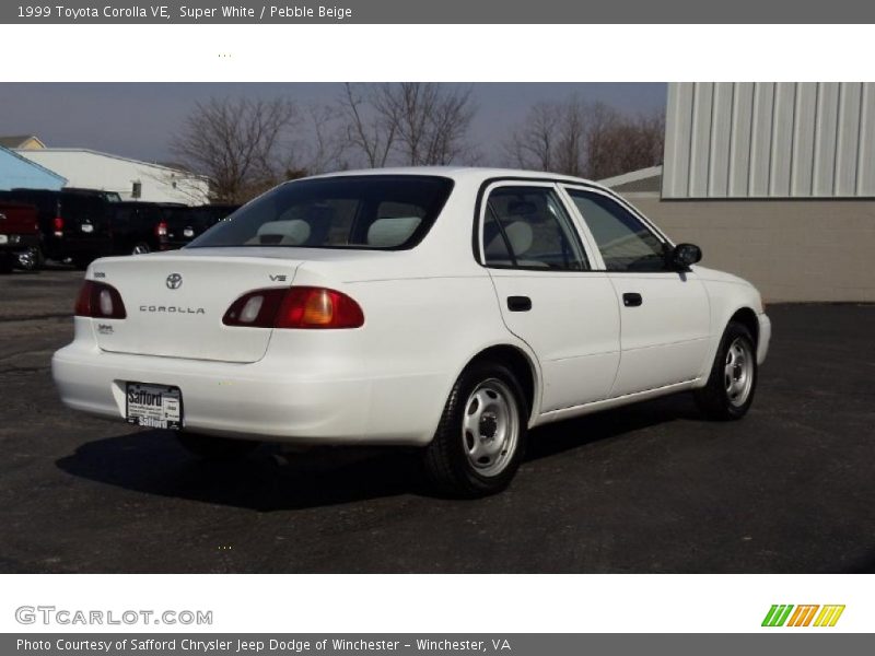  1999 Corolla VE Super White
