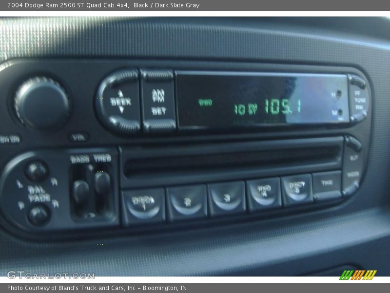 Black / Dark Slate Gray 2004 Dodge Ram 2500 ST Quad Cab 4x4
