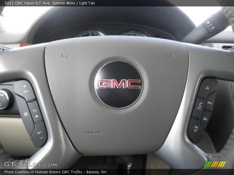 Summit White / Light Tan 2011 GMC Yukon SLT 4x4