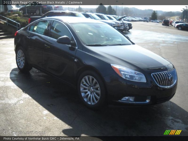 Carbon Black Metallic / Cashmere 2011 Buick Regal CXL