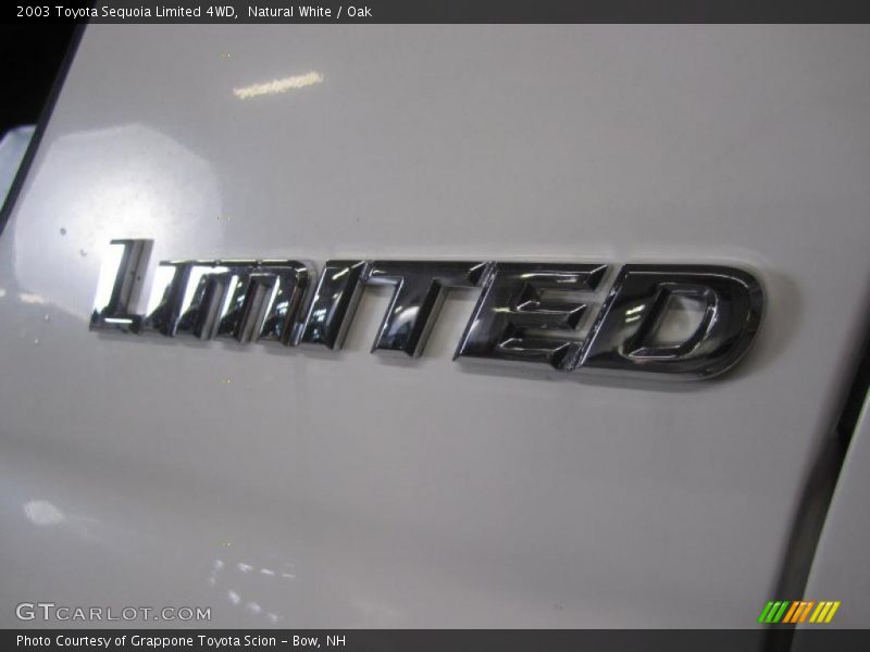 Natural White / Oak 2003 Toyota Sequoia Limited 4WD