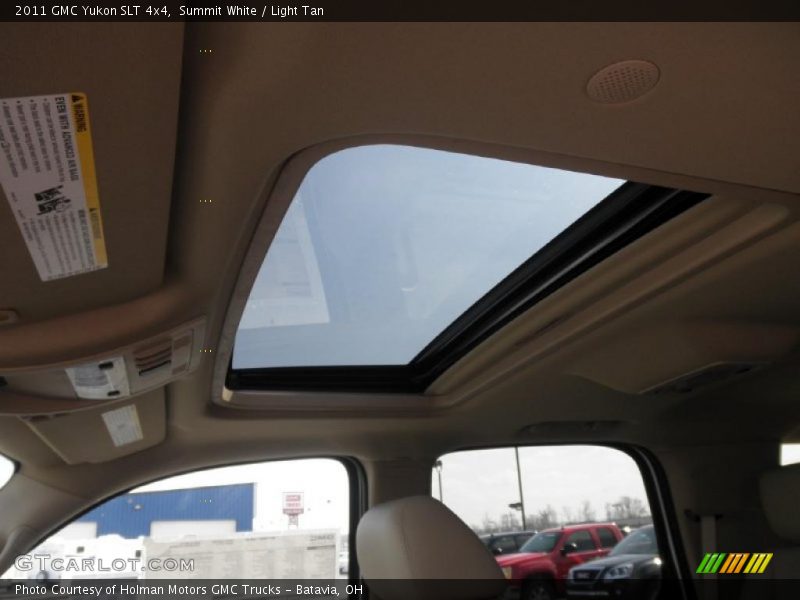 Summit White / Light Tan 2011 GMC Yukon SLT 4x4