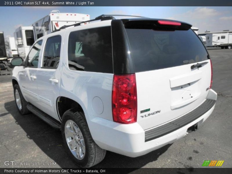 Summit White / Light Tan 2011 GMC Yukon SLT 4x4