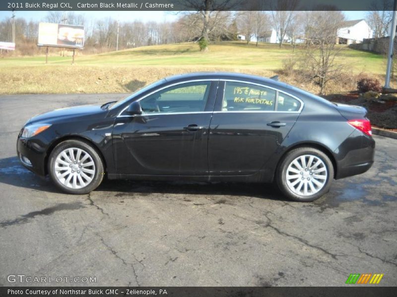 Carbon Black Metallic / Cashmere 2011 Buick Regal CXL