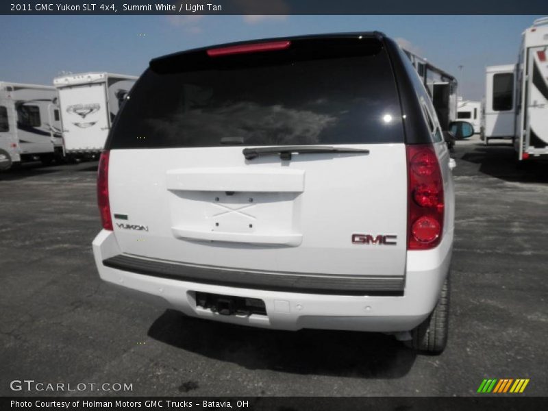 Summit White / Light Tan 2011 GMC Yukon SLT 4x4