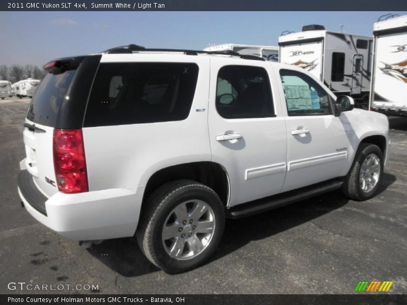 Summit White / Light Tan 2011 GMC Yukon SLT 4x4