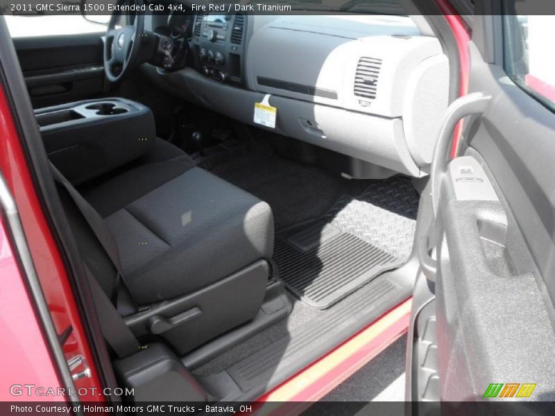 Fire Red / Dark Titanium 2011 GMC Sierra 1500 Extended Cab 4x4