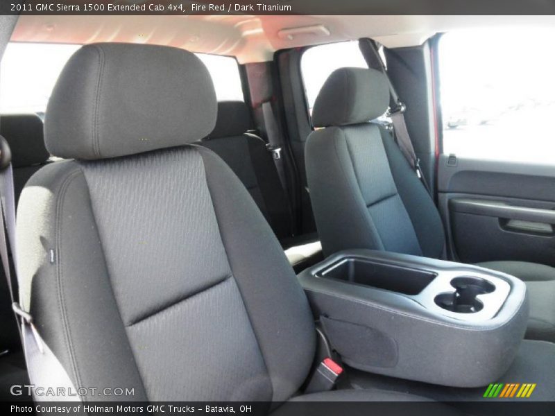 Fire Red / Dark Titanium 2011 GMC Sierra 1500 Extended Cab 4x4