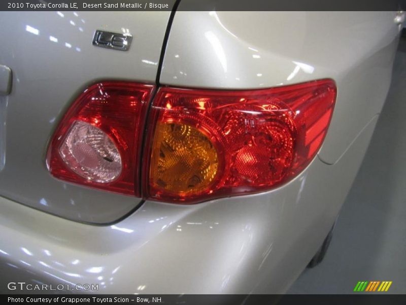 Desert Sand Metallic / Bisque 2010 Toyota Corolla LE