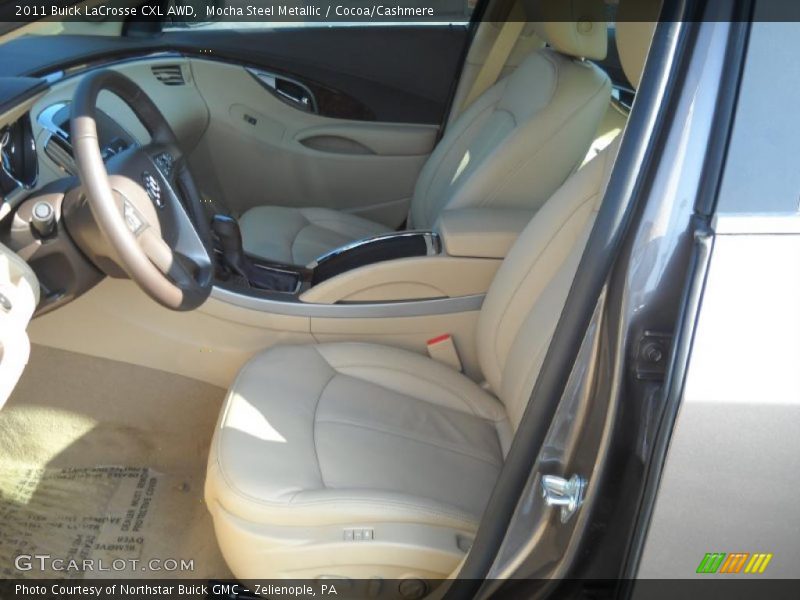 Mocha Steel Metallic / Cocoa/Cashmere 2011 Buick LaCrosse CXL AWD