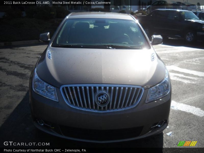 Mocha Steel Metallic / Cocoa/Cashmere 2011 Buick LaCrosse CXL AWD