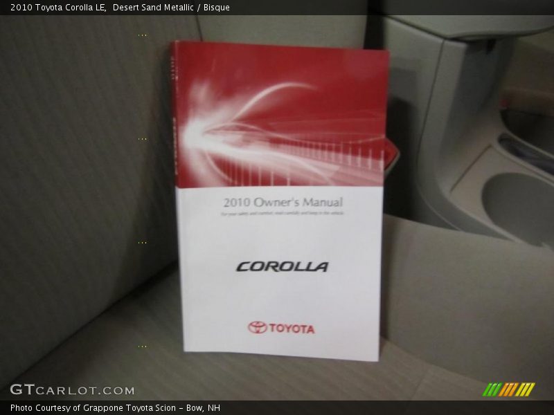 Desert Sand Metallic / Bisque 2010 Toyota Corolla LE