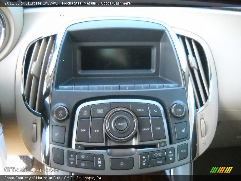 Controls of 2011 LaCrosse CXL AWD