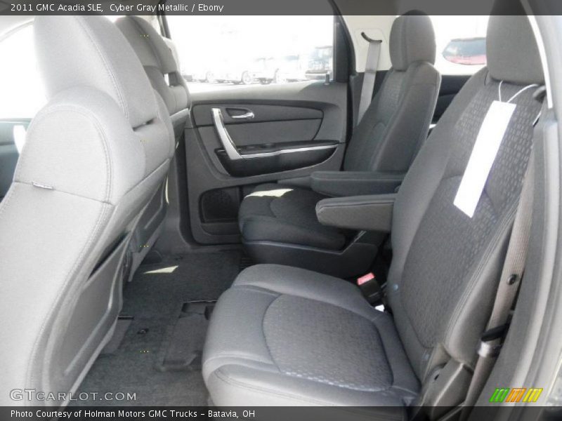 Cyber Gray Metallic / Ebony 2011 GMC Acadia SLE