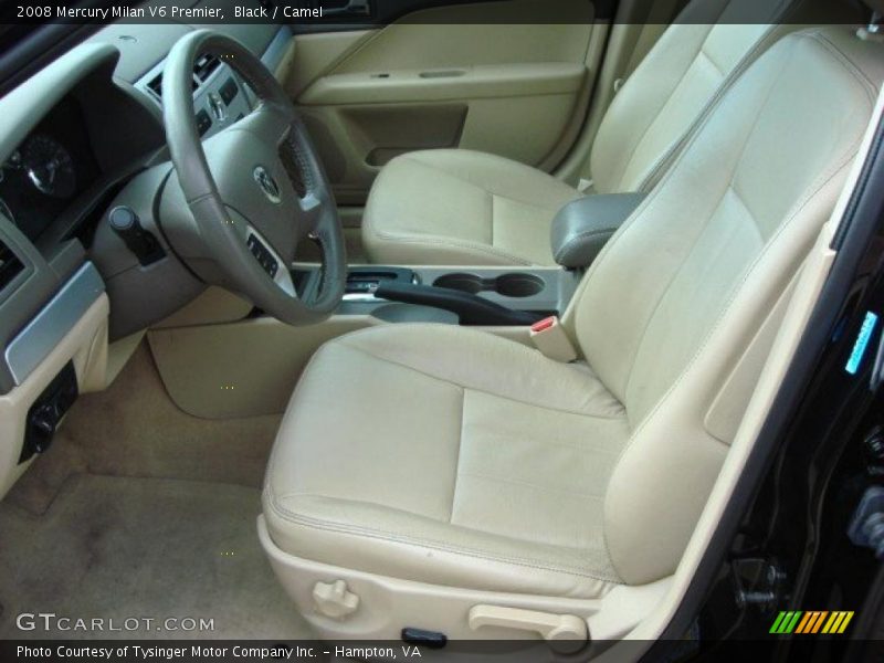 Black / Camel 2008 Mercury Milan V6 Premier