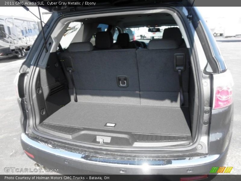 Cyber Gray Metallic / Ebony 2011 GMC Acadia SLE