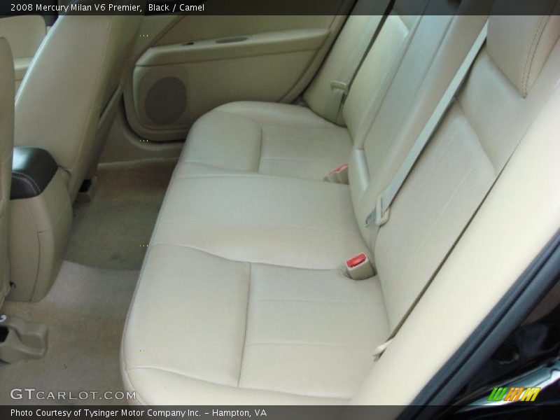Black / Camel 2008 Mercury Milan V6 Premier