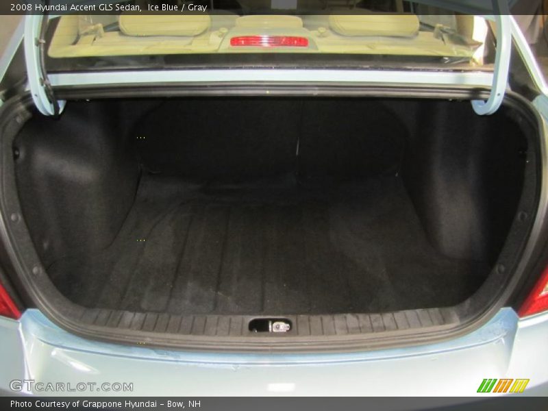 Ice Blue / Gray 2008 Hyundai Accent GLS Sedan