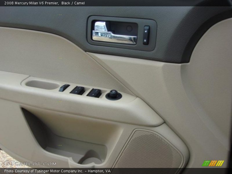 Black / Camel 2008 Mercury Milan V6 Premier