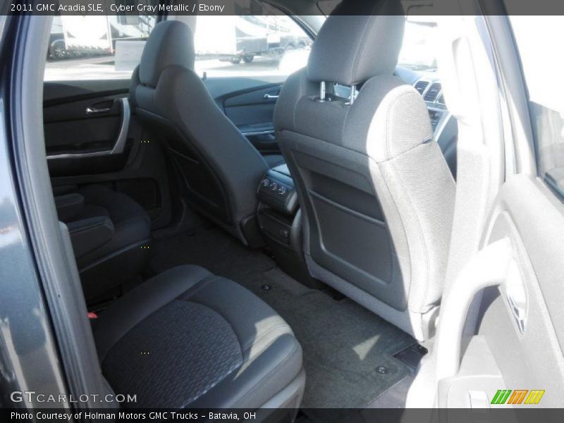 Cyber Gray Metallic / Ebony 2011 GMC Acadia SLE
