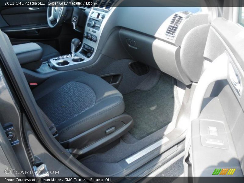 Cyber Gray Metallic / Ebony 2011 GMC Acadia SLE