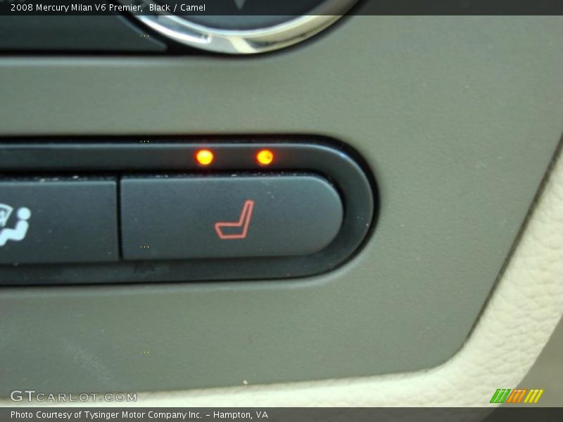 Black / Camel 2008 Mercury Milan V6 Premier