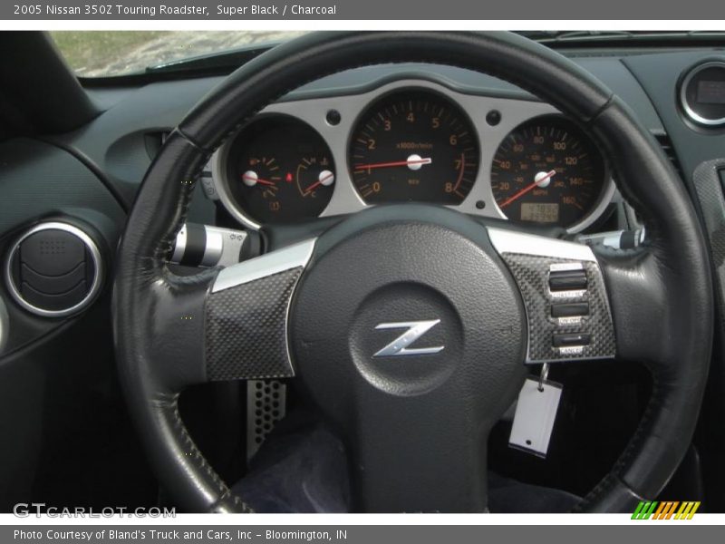 Super Black / Charcoal 2005 Nissan 350Z Touring Roadster