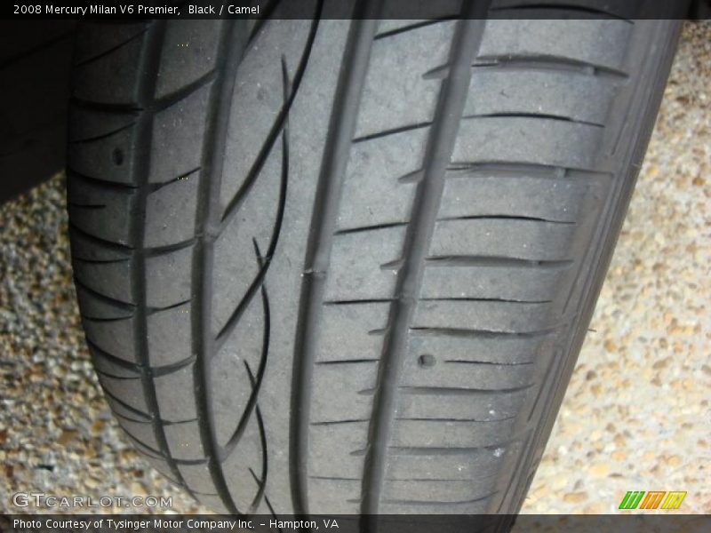 Black / Camel 2008 Mercury Milan V6 Premier