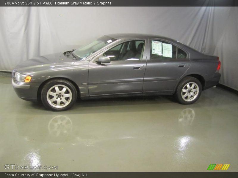 Titanium Gray Metallic / Graphite 2004 Volvo S60 2.5T AWD