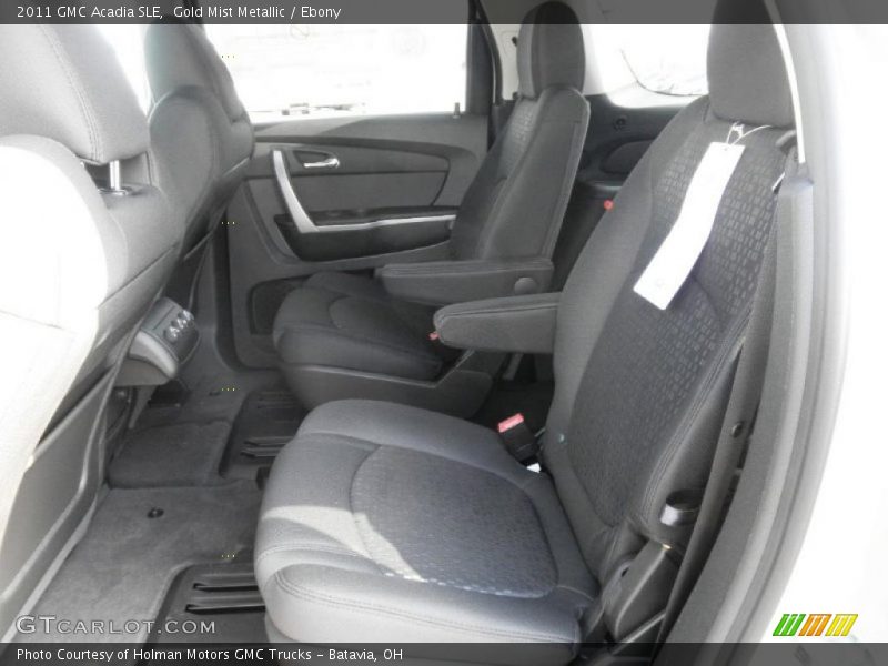 Gold Mist Metallic / Ebony 2011 GMC Acadia SLE