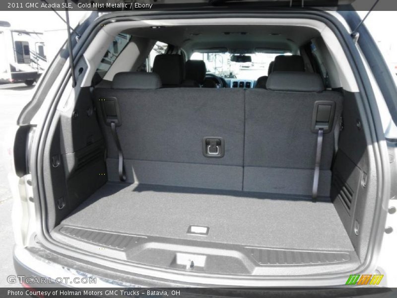Gold Mist Metallic / Ebony 2011 GMC Acadia SLE