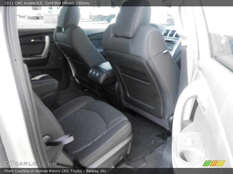 Gold Mist Metallic / Ebony 2011 GMC Acadia SLE