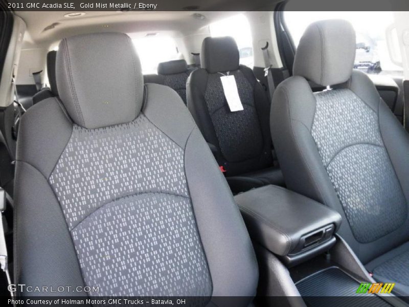 Gold Mist Metallic / Ebony 2011 GMC Acadia SLE
