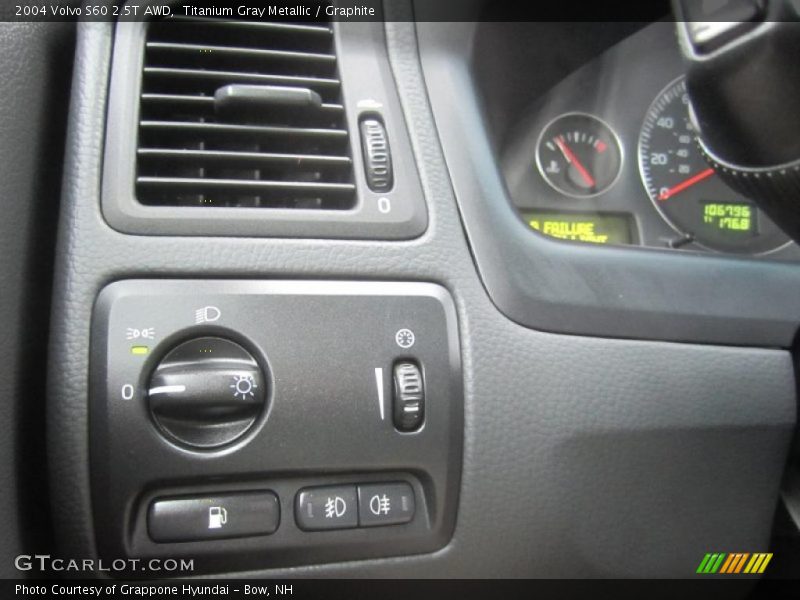 Titanium Gray Metallic / Graphite 2004 Volvo S60 2.5T AWD
