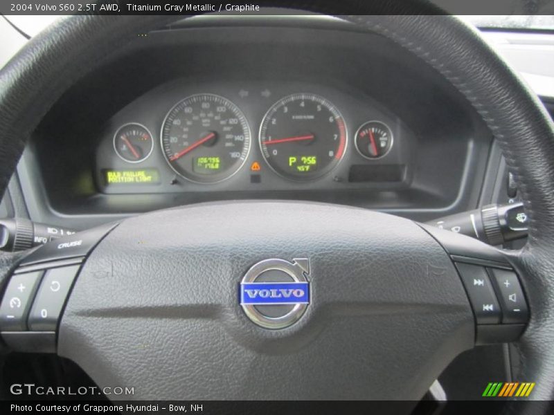 Titanium Gray Metallic / Graphite 2004 Volvo S60 2.5T AWD