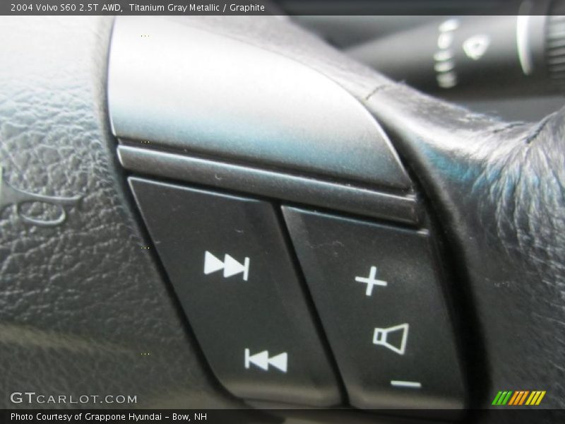 Titanium Gray Metallic / Graphite 2004 Volvo S60 2.5T AWD