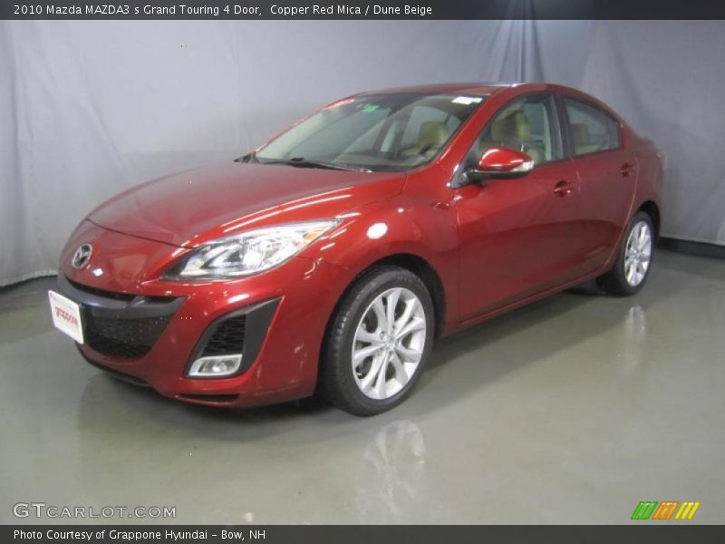 Copper Red Mica / Dune Beige 2010 Mazda MAZDA3 s Grand Touring 4 Door