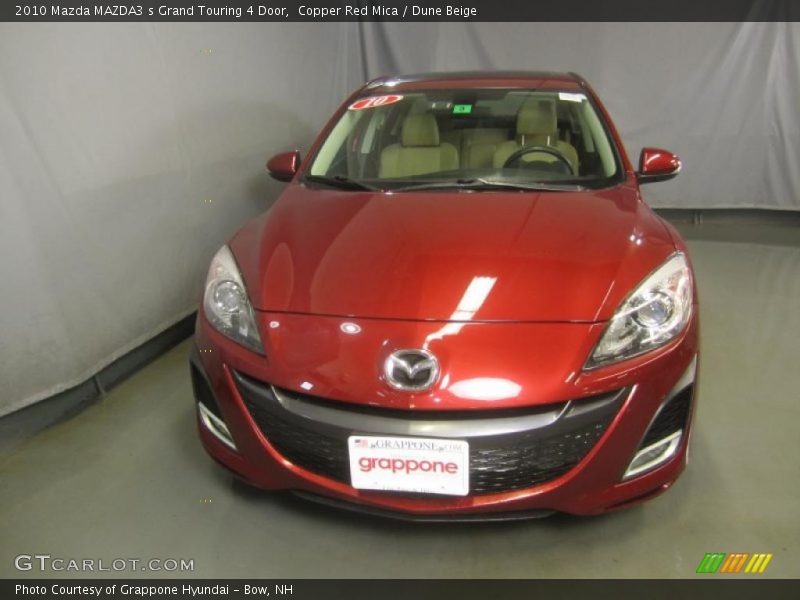 Copper Red Mica / Dune Beige 2010 Mazda MAZDA3 s Grand Touring 4 Door