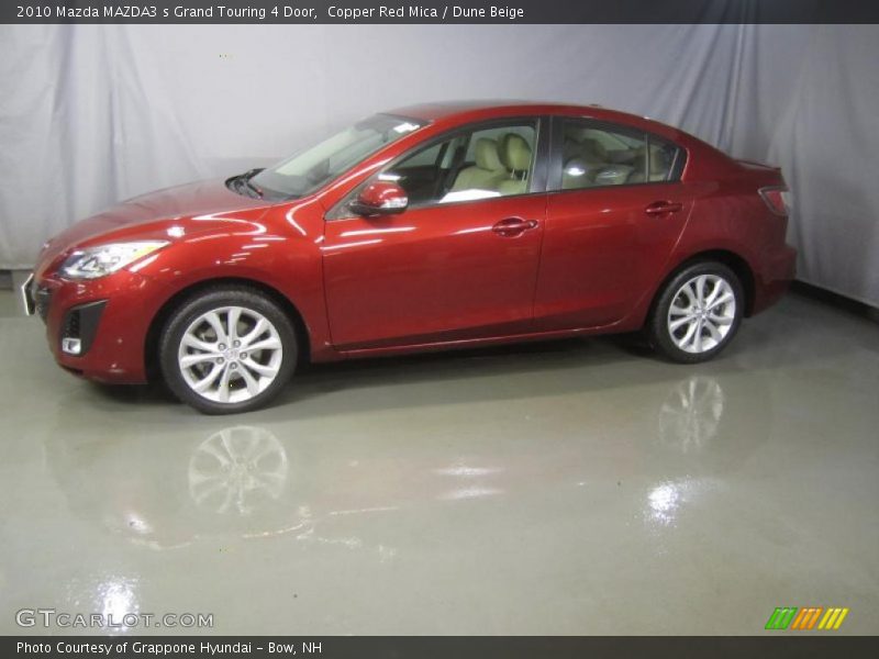 Copper Red Mica / Dune Beige 2010 Mazda MAZDA3 s Grand Touring 4 Door