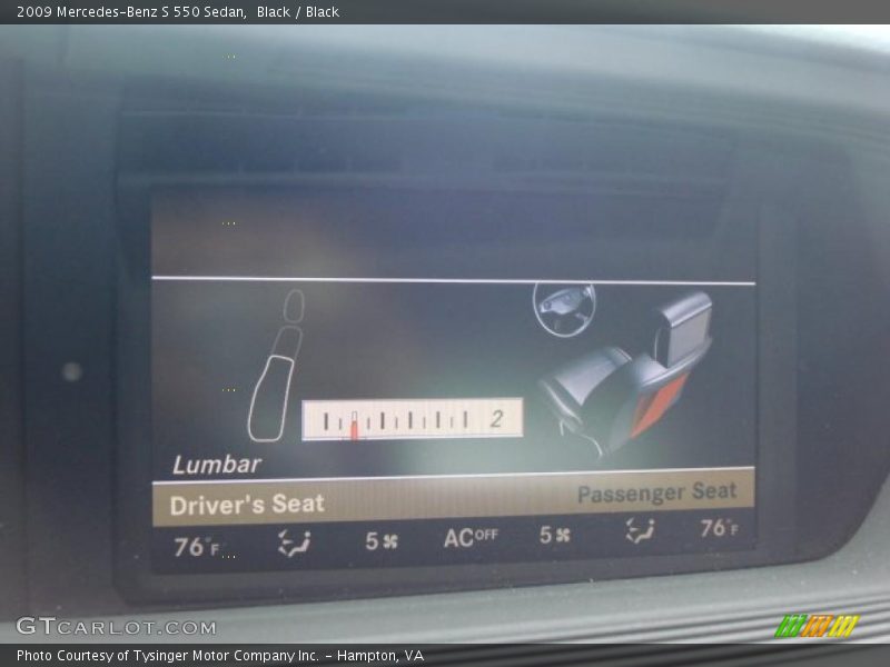 Black / Black 2009 Mercedes-Benz S 550 Sedan