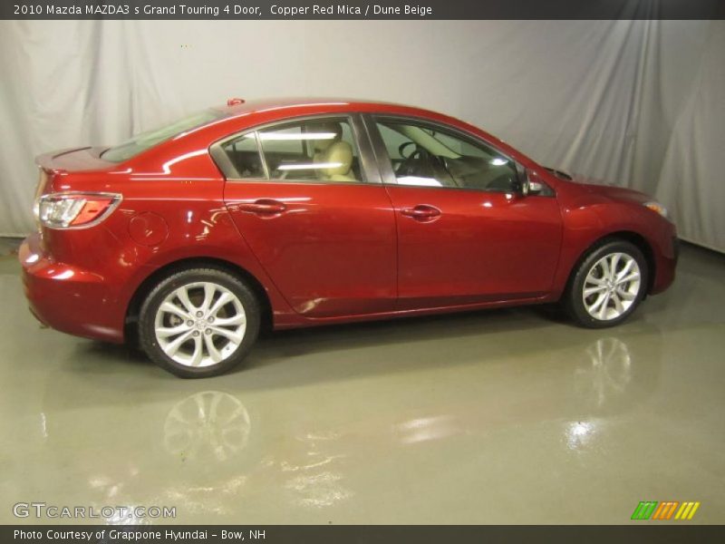 Copper Red Mica / Dune Beige 2010 Mazda MAZDA3 s Grand Touring 4 Door